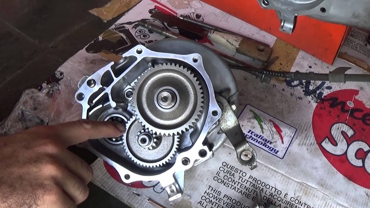 Honda Lead 110 - Reparo Redução final - Montagem Parte 2/6