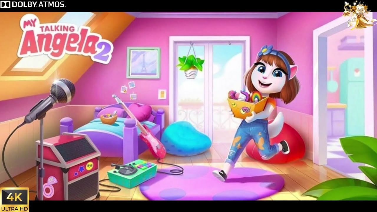My Talking Angela 2 Gameplay Walkthrough #1 - Feature Lunar New Year