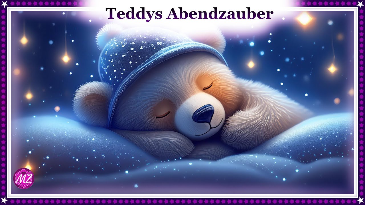 Teddy sagt: Gute Nacht, mein Herzmensch 💫🐻