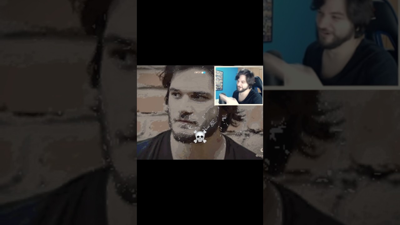 Rea&ccedil;&atilde;o do Jazzghost ao ver uma arte dele no TikTok | #jazzghost #minecraft #art #edit #reaction