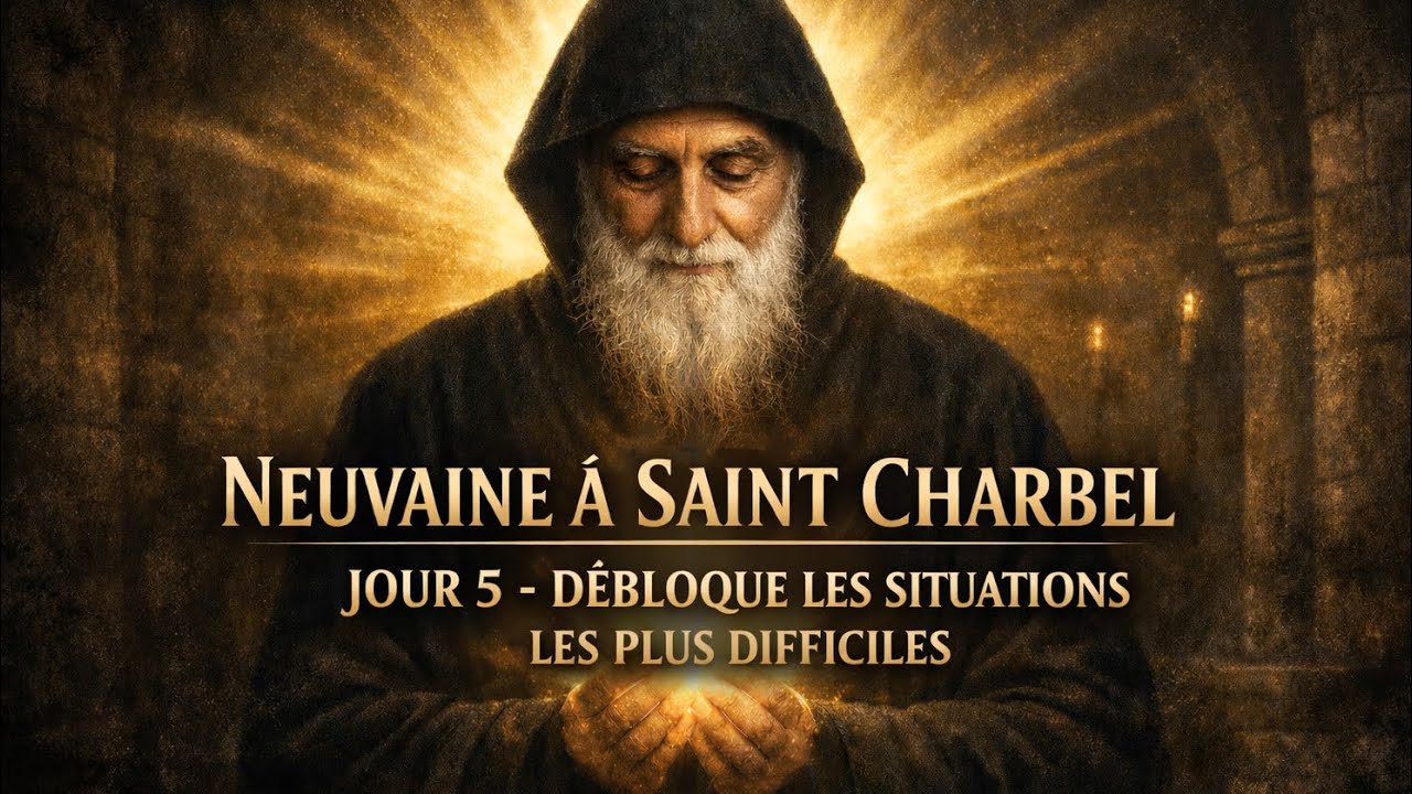 💛 NEUVAINE à SAINT CHARBEL – JOUR 5 : DÉBLOCAGE SITUATION IMPOSSIBLE 🔓
