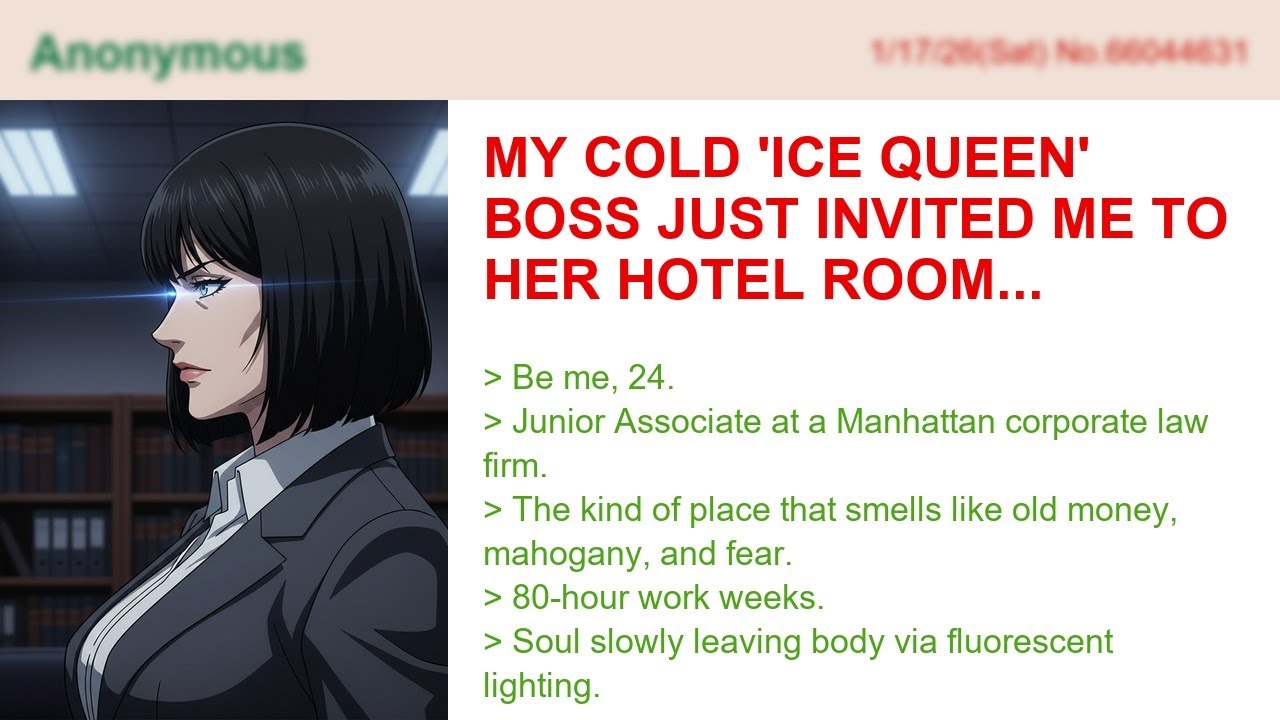My Cold 'Ice Queen' Boss Just Invited Me To Her Hotel Room...