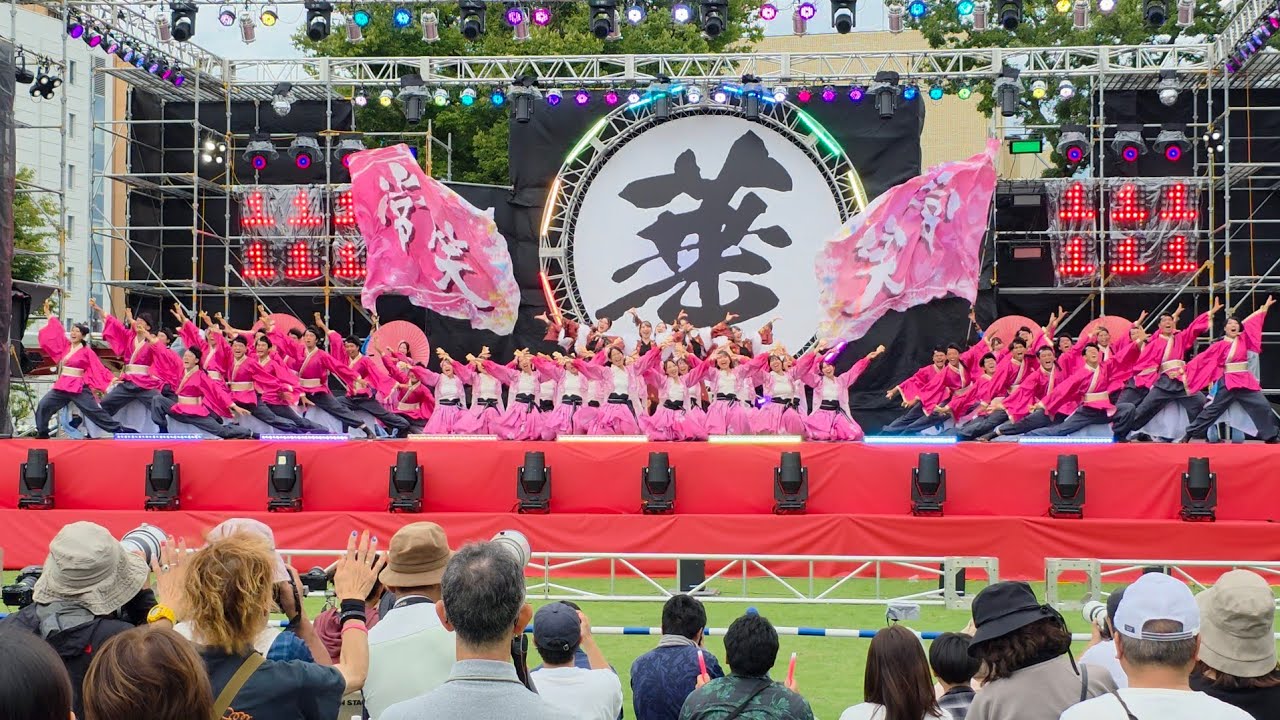 常笑 ｢桜Live｣ 富山のよさこい祭り1日目 （富山城址公園ステージ 1回目）