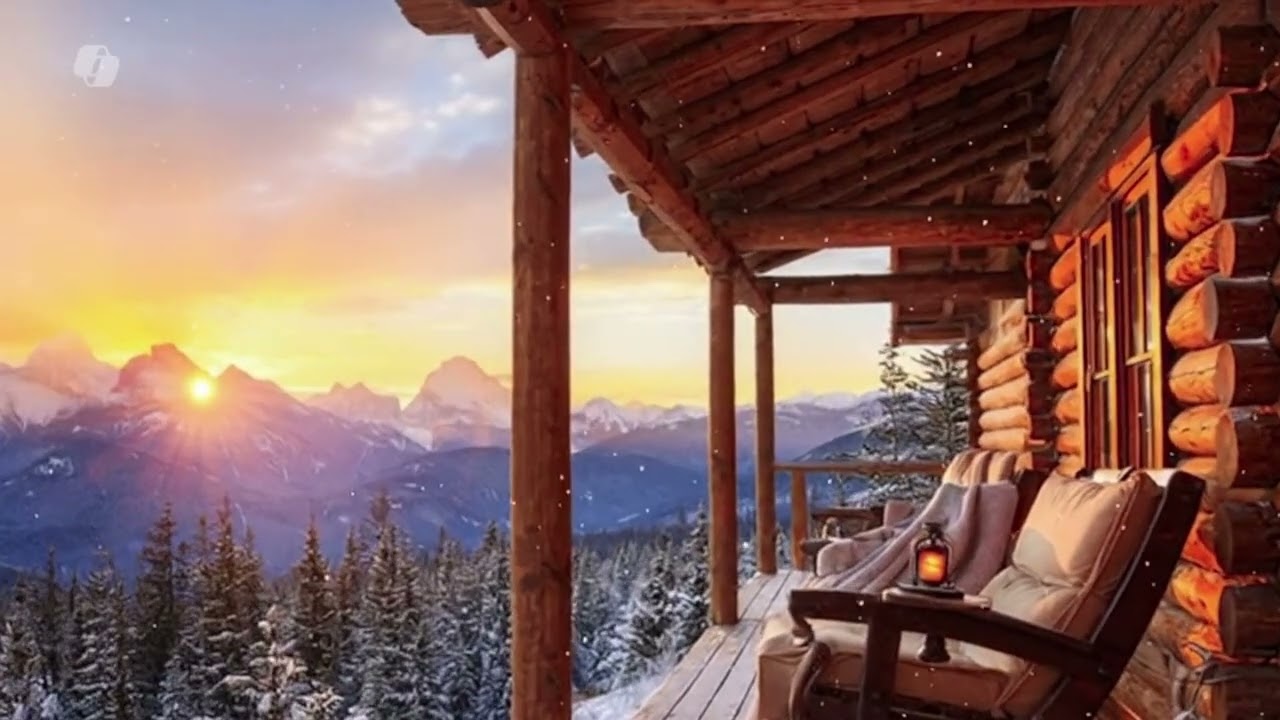 Mountain Cabin Relaxation Video