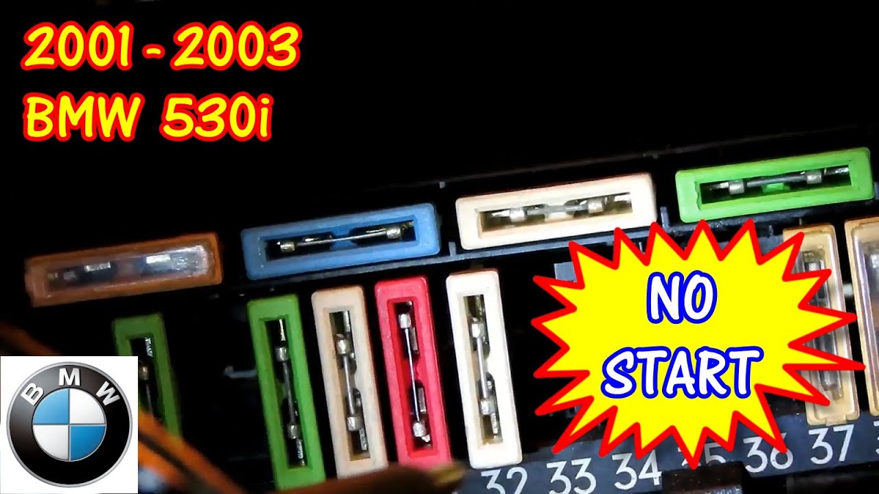 2001-2003 BMW 530i - NO START - Cranks But Will Not Start #bmw530i