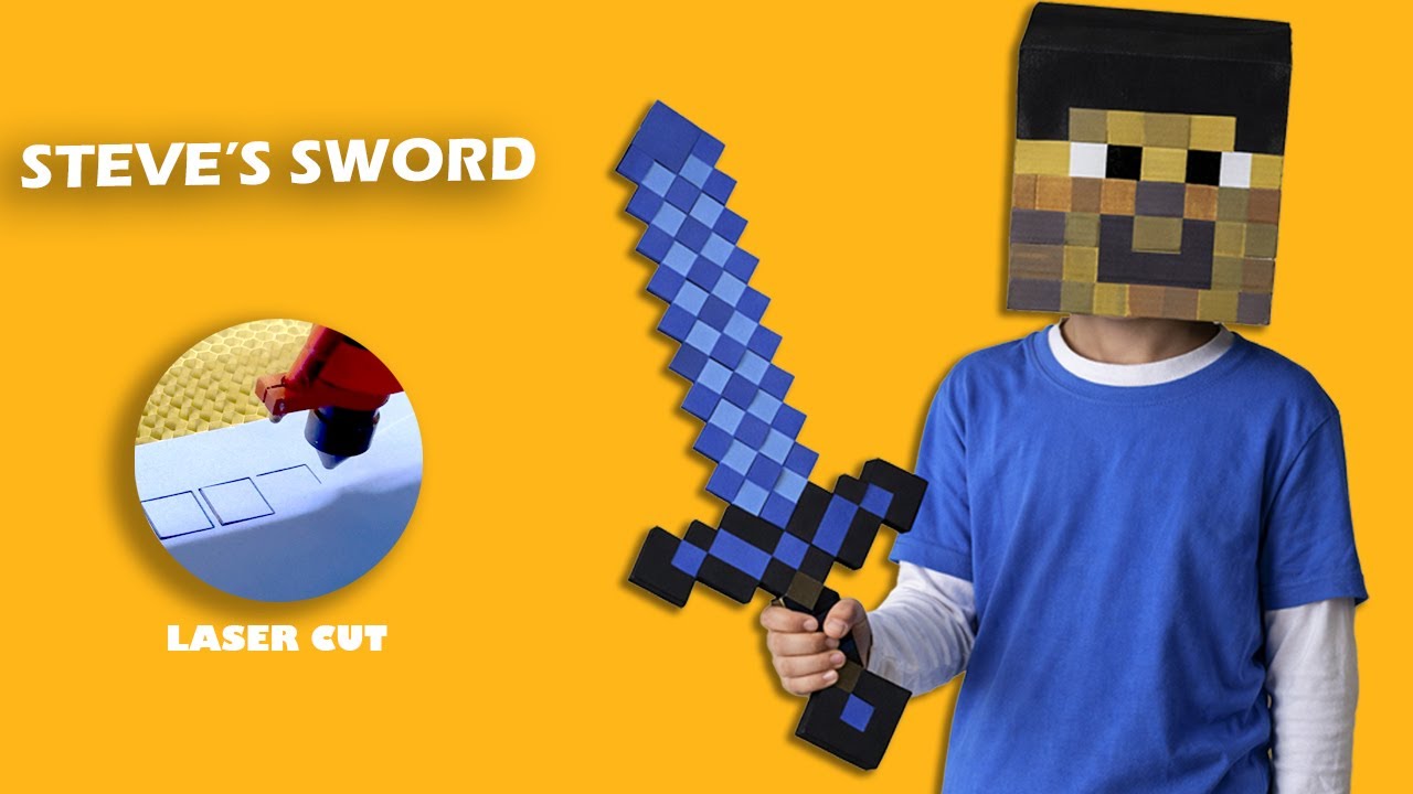 Minecraft Steve Sword