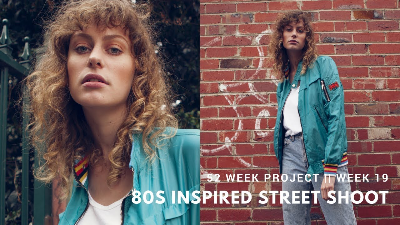 80s Inspired Street Fashion Photo Shoot // 52 WEEK PROJECT - WEEK 19