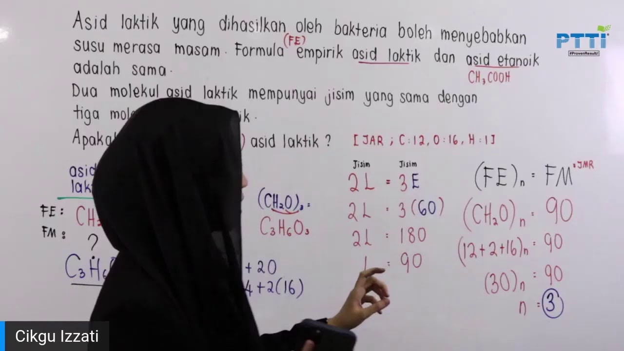 [LIVE] PTTI KIMIA SPM - Formula Empirik & Formula Molekul