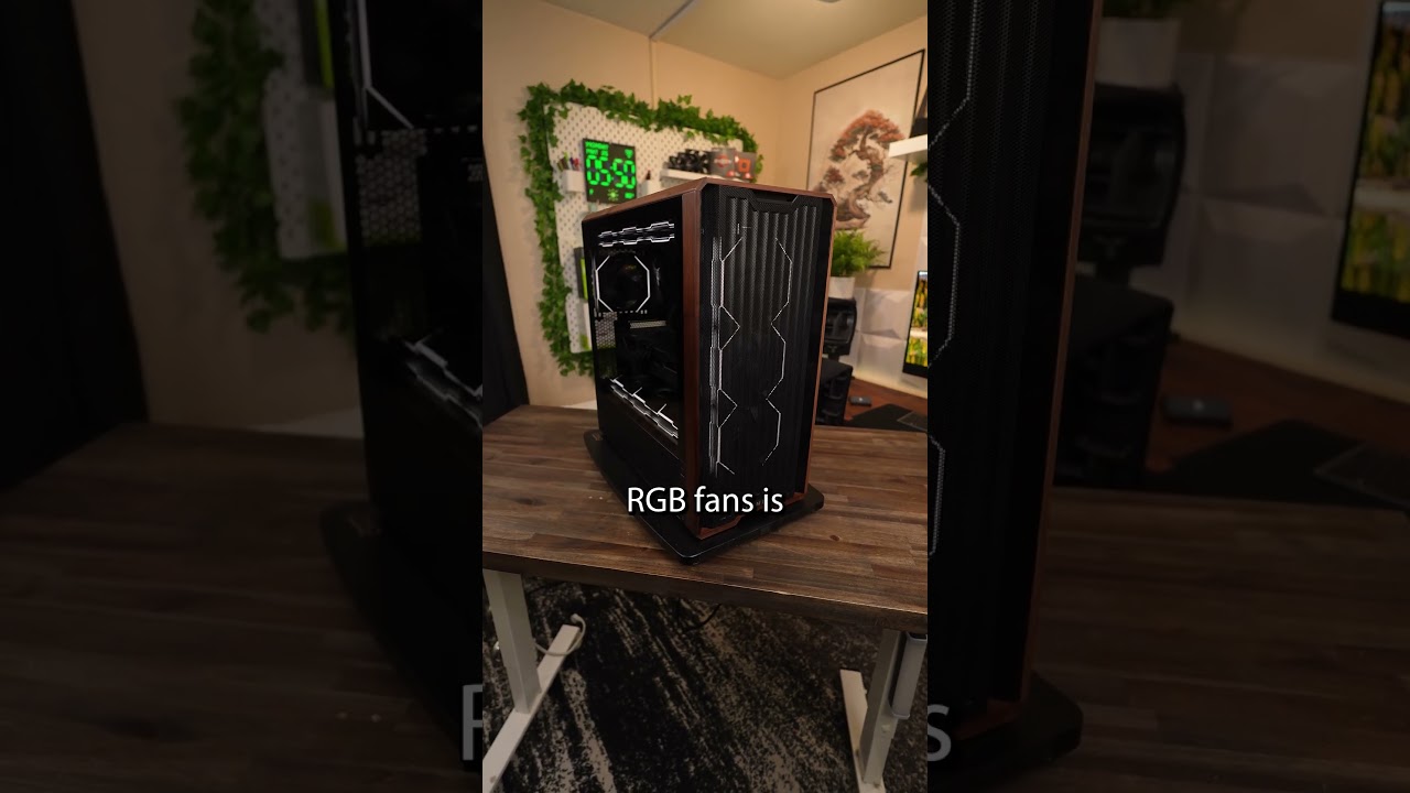 Lian Li LANCOOL 217 Finished build! #pc #pcbuild #pcgaming #gamingpc