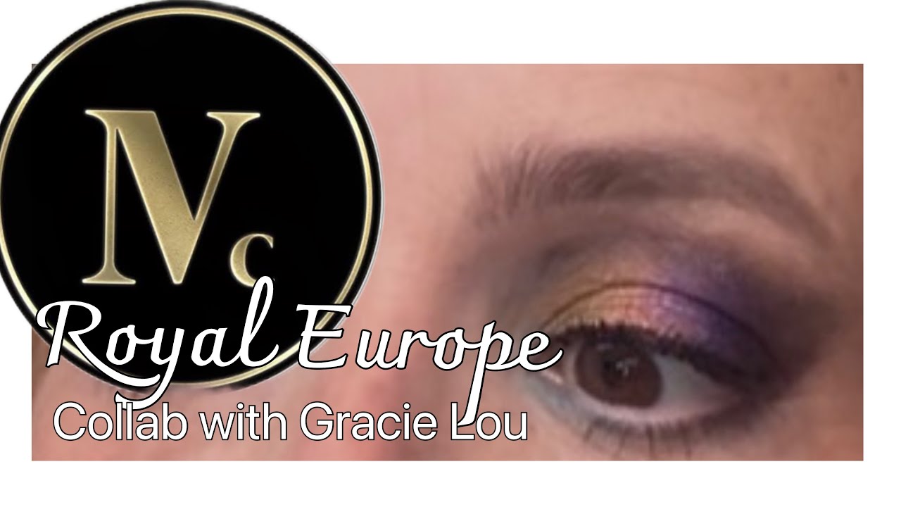 Nomad Royal Europe Collab with @GracieLouBargainGuru @nomadcosmetics #makeup #eyeshadow 