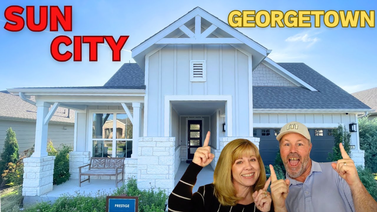 Explore the Elegance of Sun City, Georgetown, Texas: The Prestige Plan by Del Webb