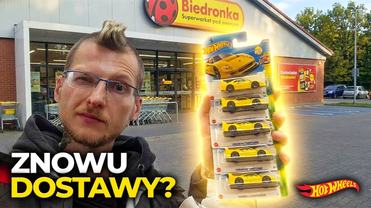 Dostawy HOT WHEELS w Biedronce