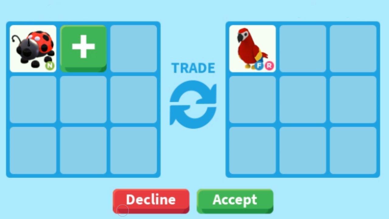 Trading Neon Ladybug in Adopt me NO Potion Neon Ladybug Worth