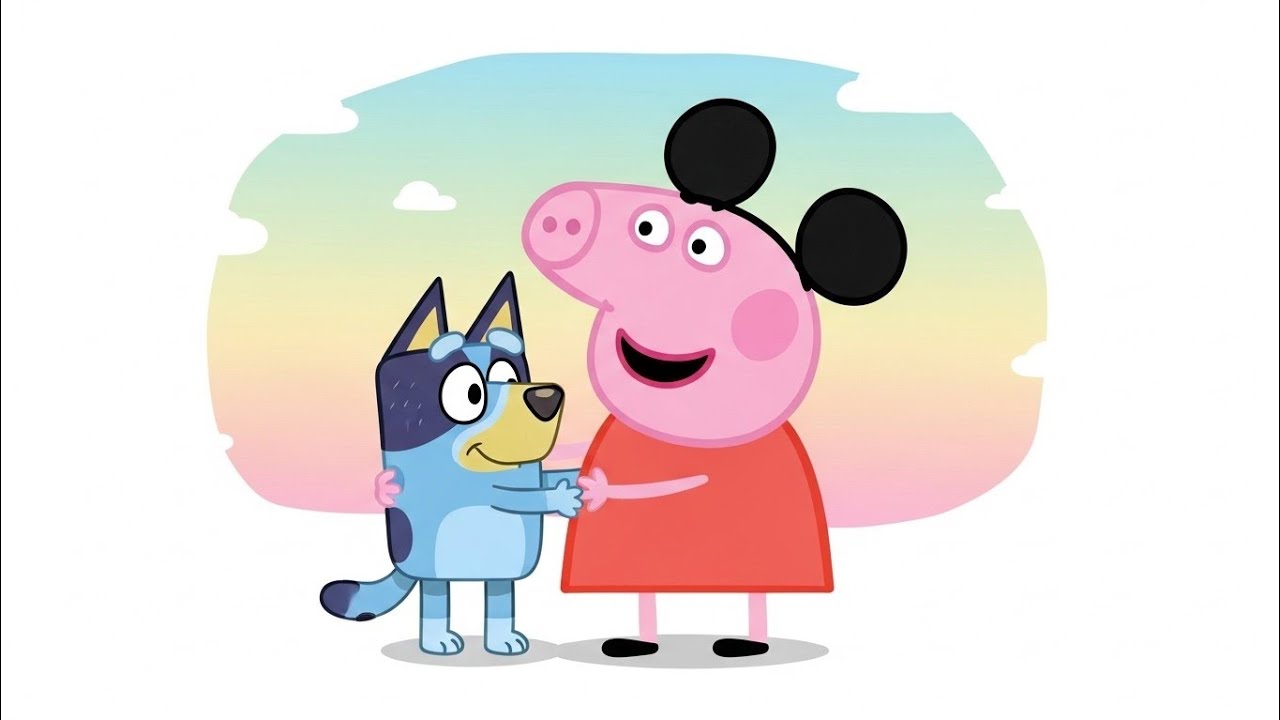 Bluey & Bingo’s Sweet Rainbow Adventure | Full HD Colorful Cartoon Fun