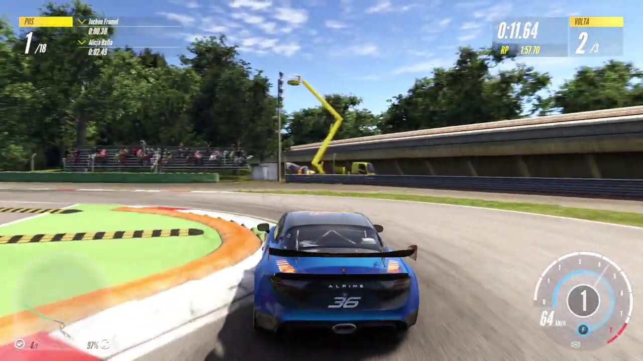 Project Cars 3 - Racing GT4 - Alpine A110 GT4