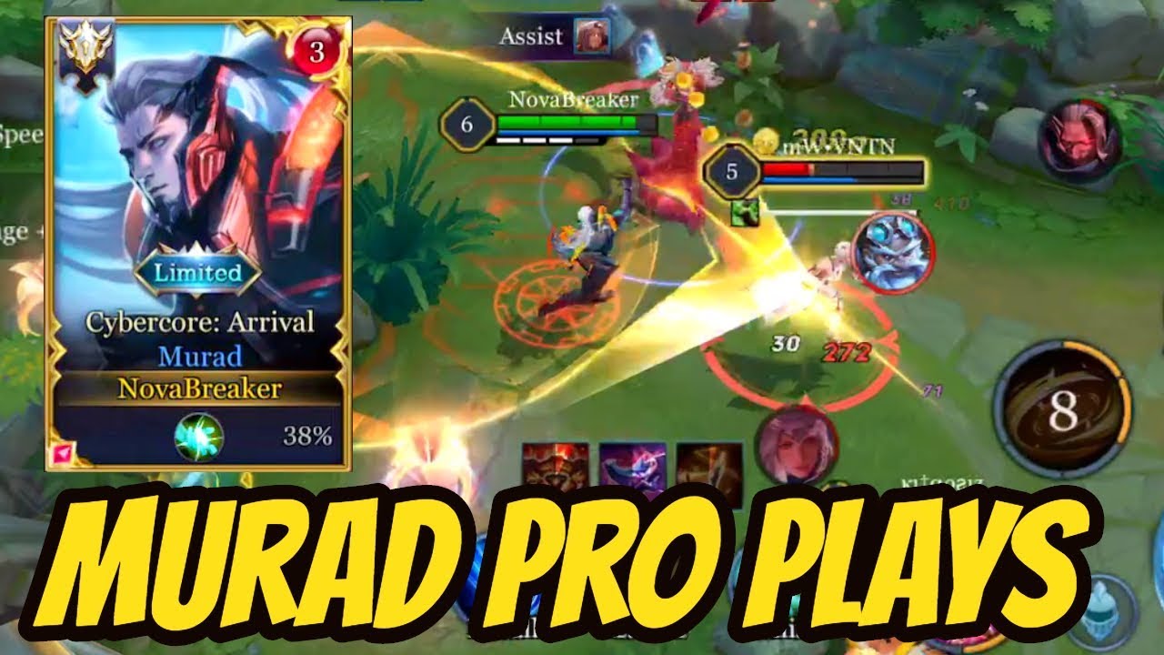 MURAD PRO GAMEPLAY CONQUEROR RANKED | AoV | 傳說對決 | RoV | Liên Quân Mobile