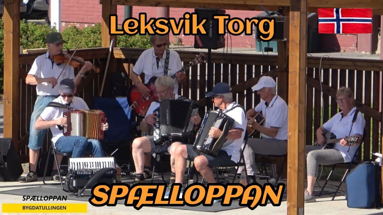 SPÆLLOPPAN på Leksvik-torget, spiller Bygdatullingen, En rød liten stue og  Eritreavalsen #leksvika
