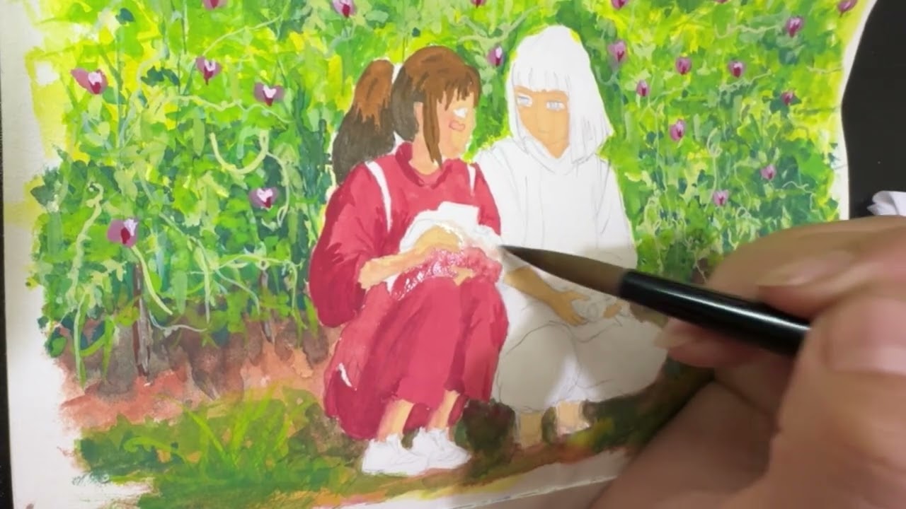 Spirited away/ ghibli studio paint.