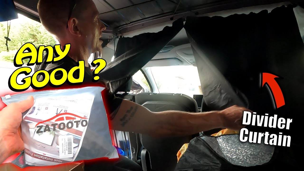 Installing ZATOOTO Van Divider Privacy Curtains