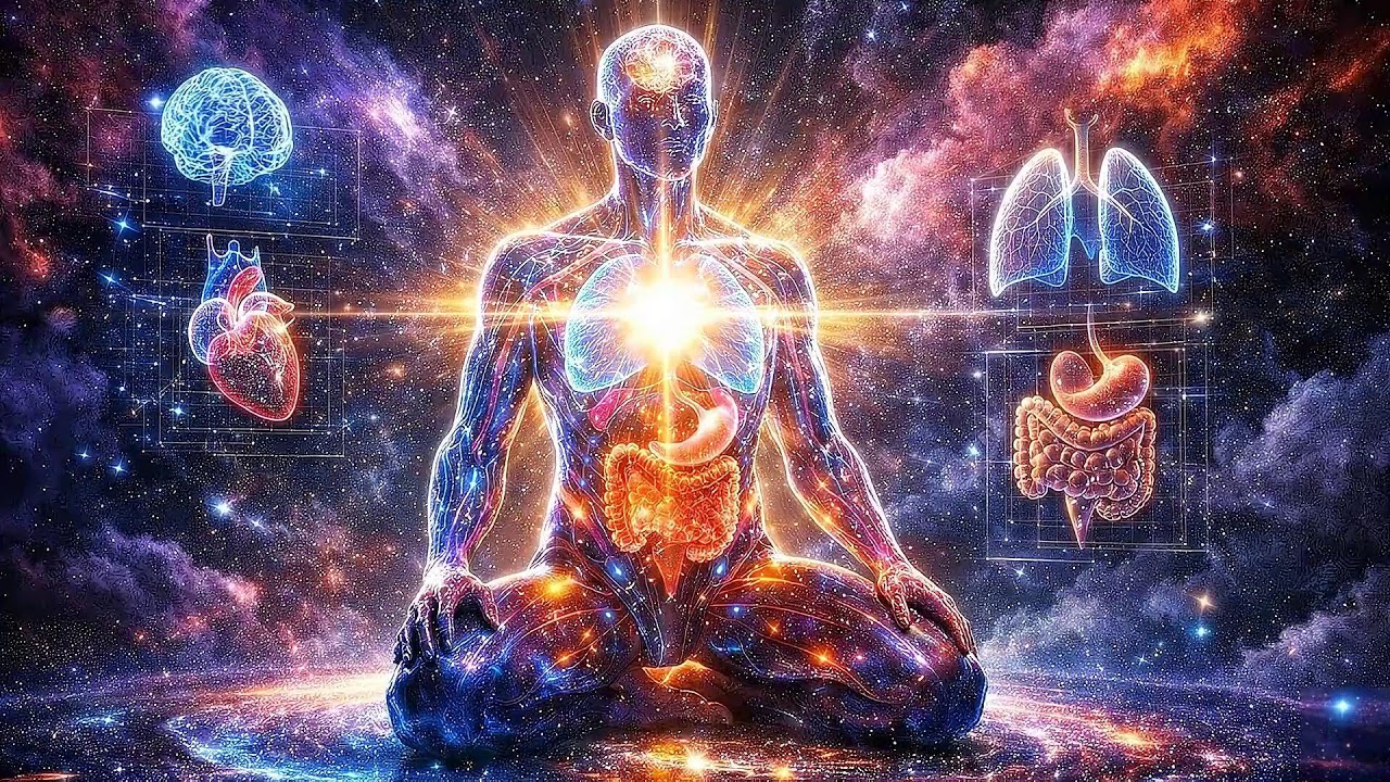 528Hz Quantum Field Healing | DNA Repair & Stress Relief Frequency Meditation