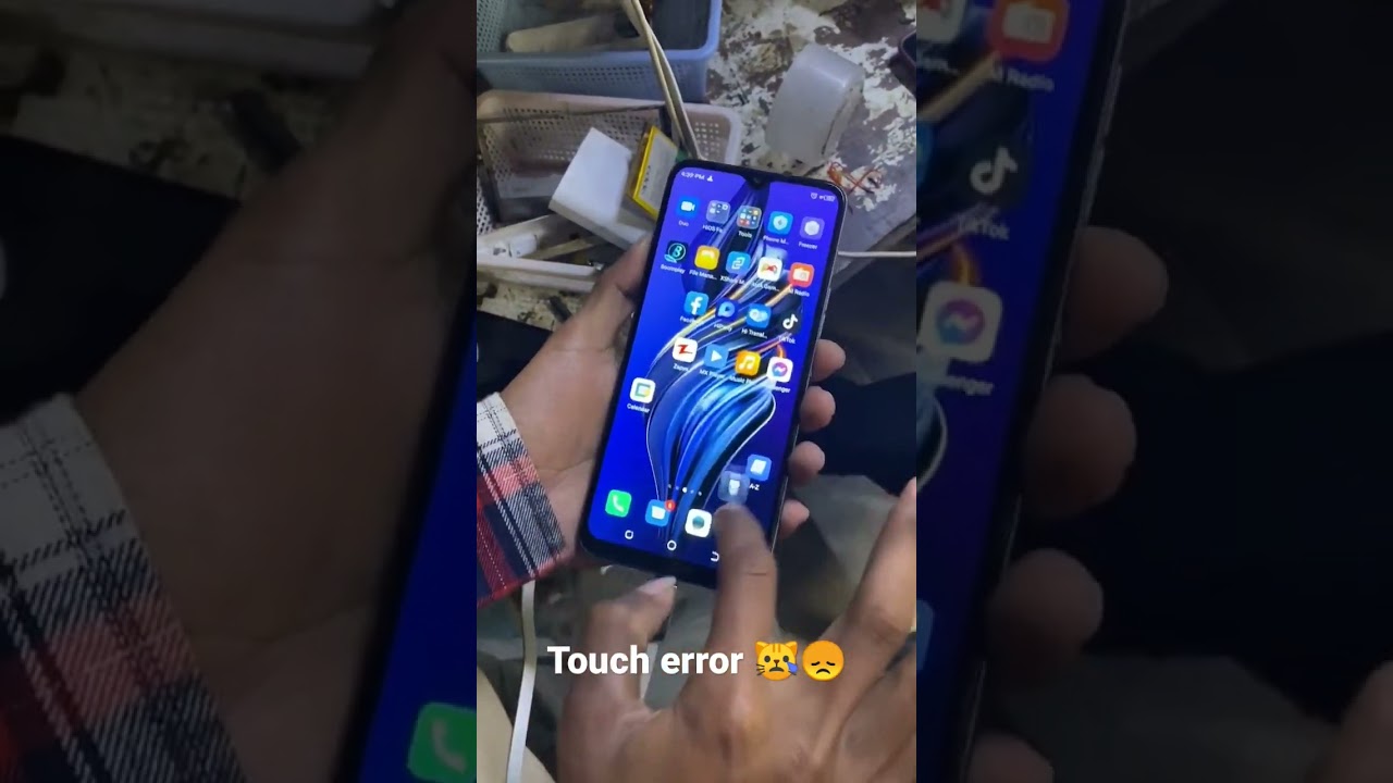 Tecno touch error