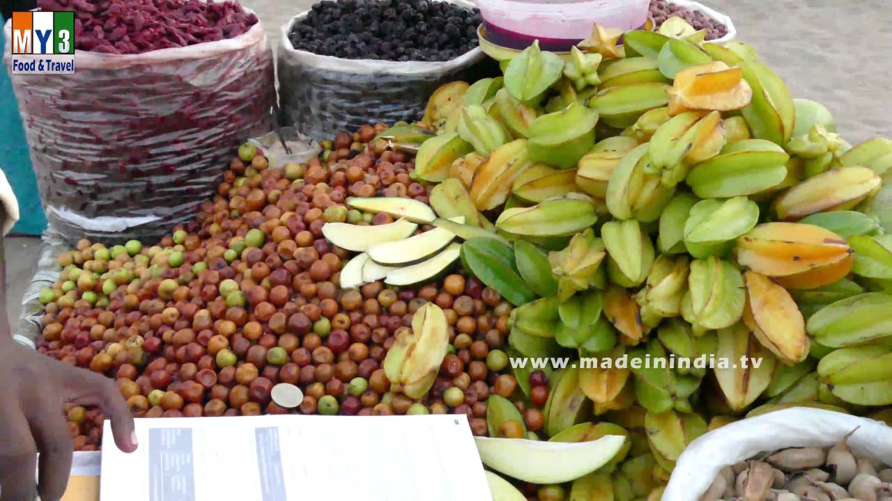 STAR FRUITS | ROADSIDE FRUIT SELLERS IN INDIA  | MUMBAI STREET FOODS | FOOD & TRAVEL TV