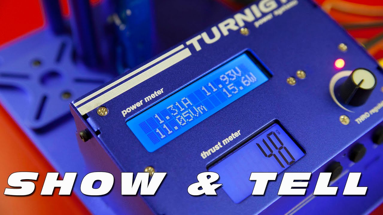 Turnigy Thrust Stand V2 - Show & Tell