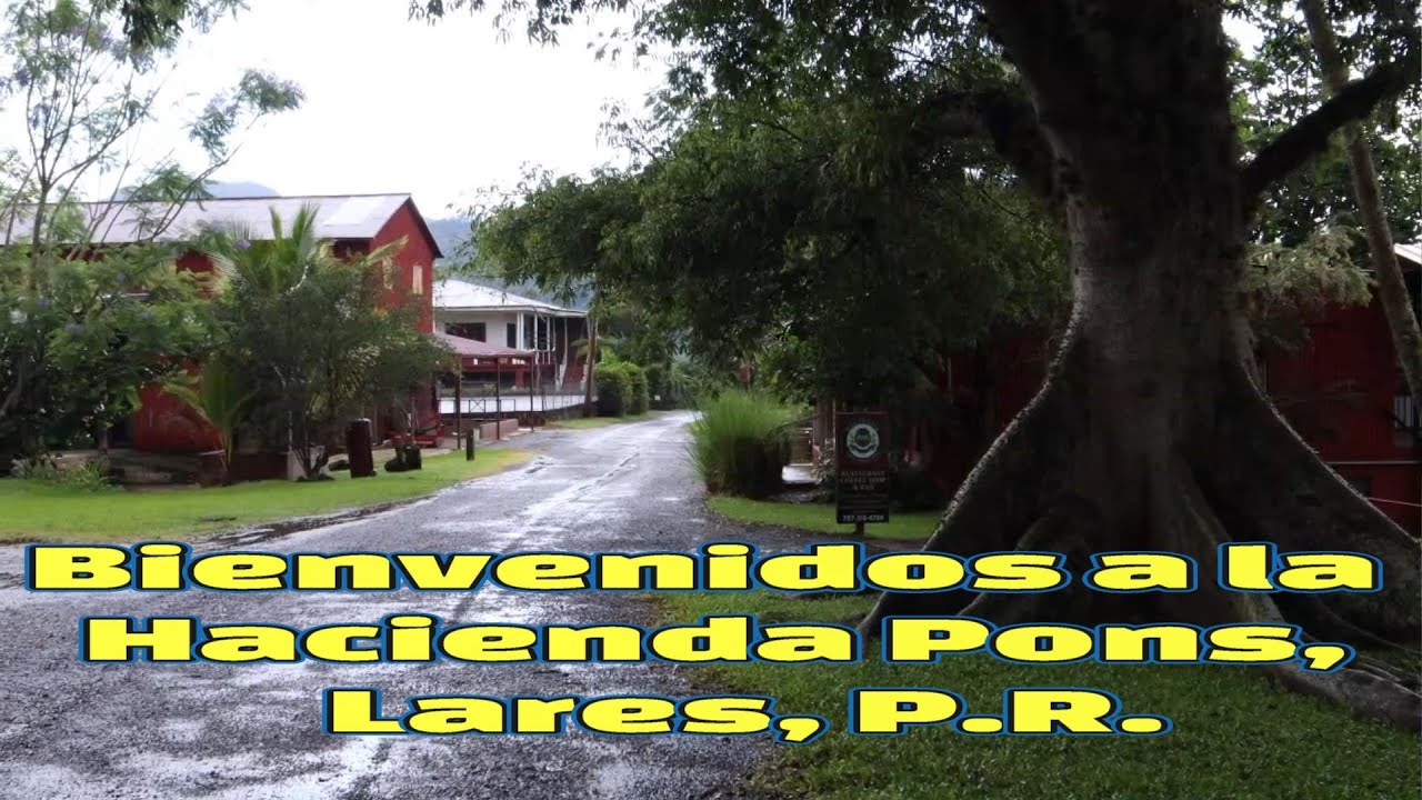 Hacienda Pons, Lares, PR, Viajando con Mr. Marrero, :Primera Parte
