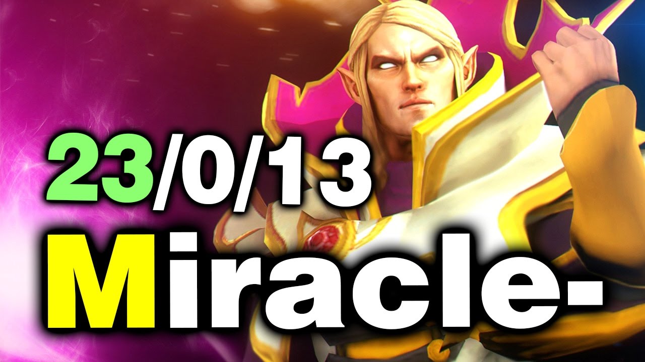 Miracle- BEST Invoker GOD! - 23-0-13 - Liquid vs Newbee - EPIC DAC DOTA 2