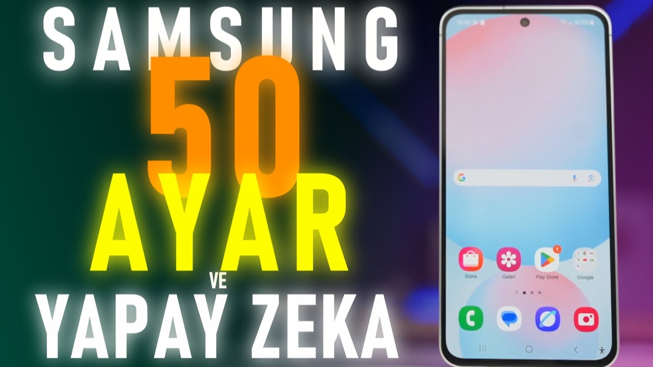 SAMSUNG Telefonlarda MUTLAKA Yapmanız Gereken 50 Ayar ve Özellik