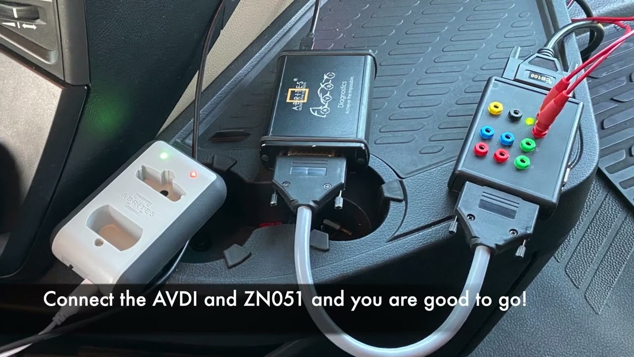 Mercedes Actros 2016 Truck All Keys Lost Key Programming using Abrites