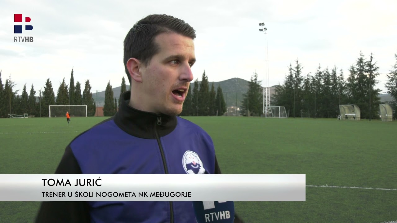 RTV HB | Mateo Sušić posjetio trening škole nogometa NK Međugorje