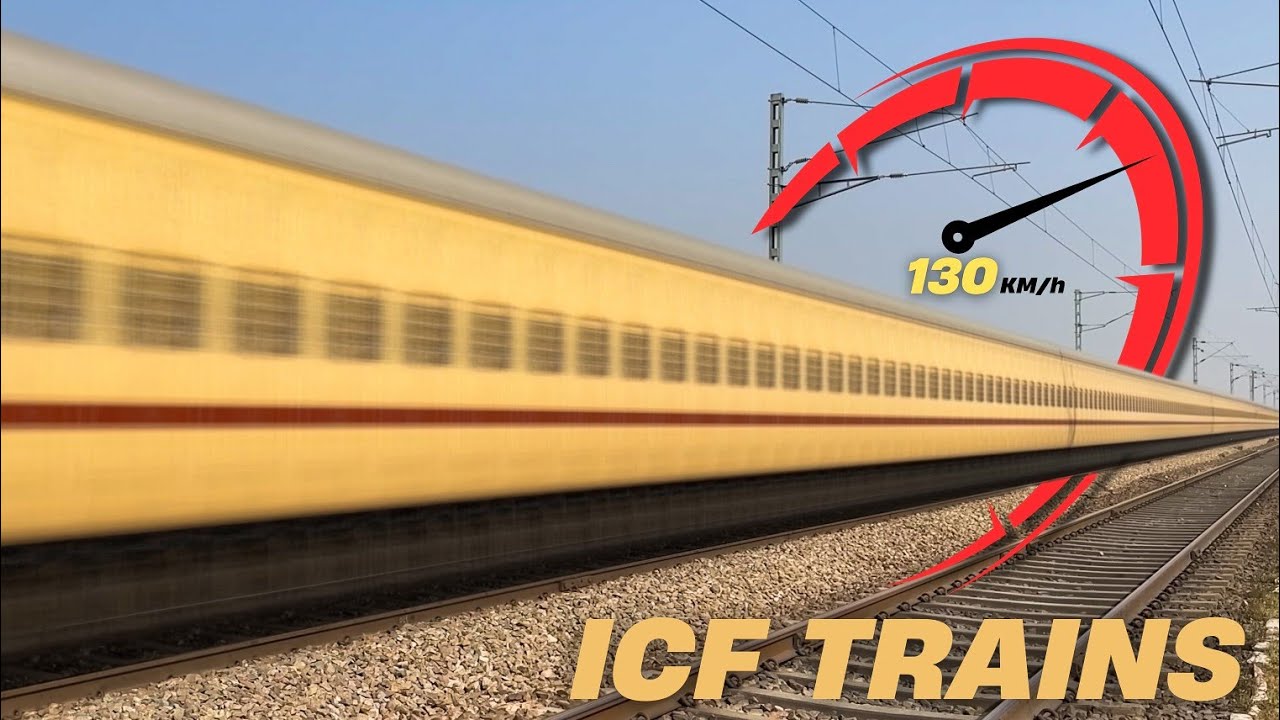 Dying Legacies ~ ICF 130 KMPH Trains of Indian Railways