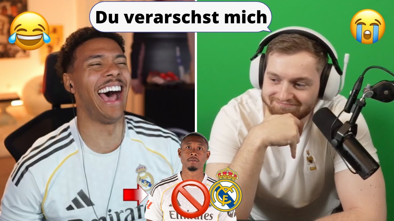 Trymacs nie wierzy Willy'emu, że Alaba nadal gra w Realu Madryt 😂👀😭