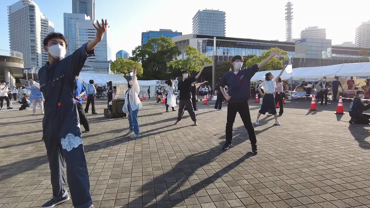 【フラッシュモブ】横浜開港祭2022フラッシュモブ