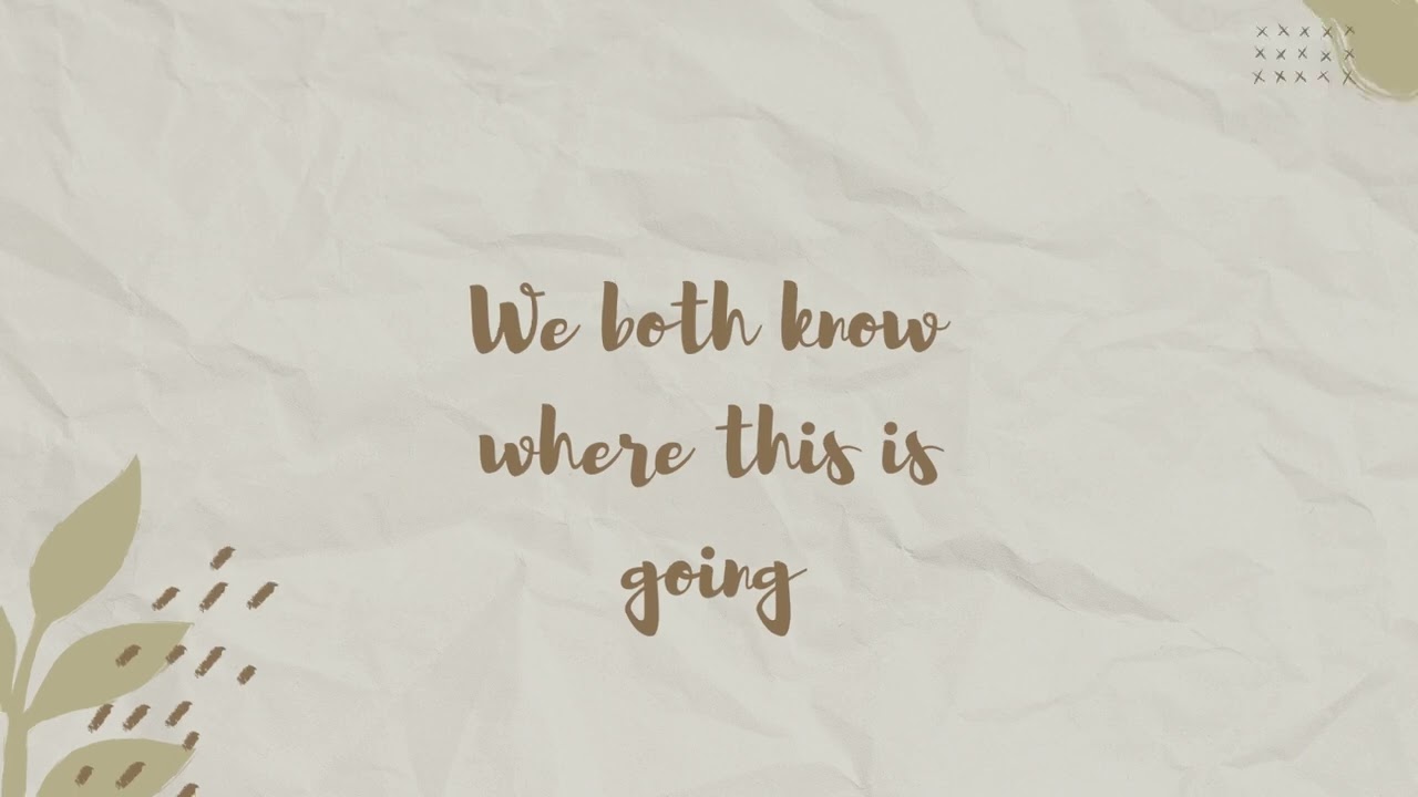Joshua Bassett, Sabrina Carpenter - We Both Know (Lyrics)