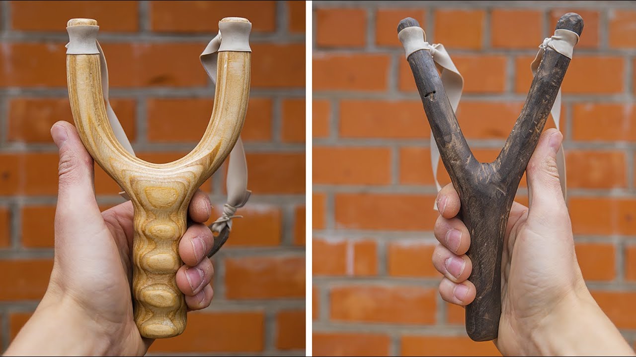 Рогатка из фанеры или из леса? How to make a slingshot? Berendey