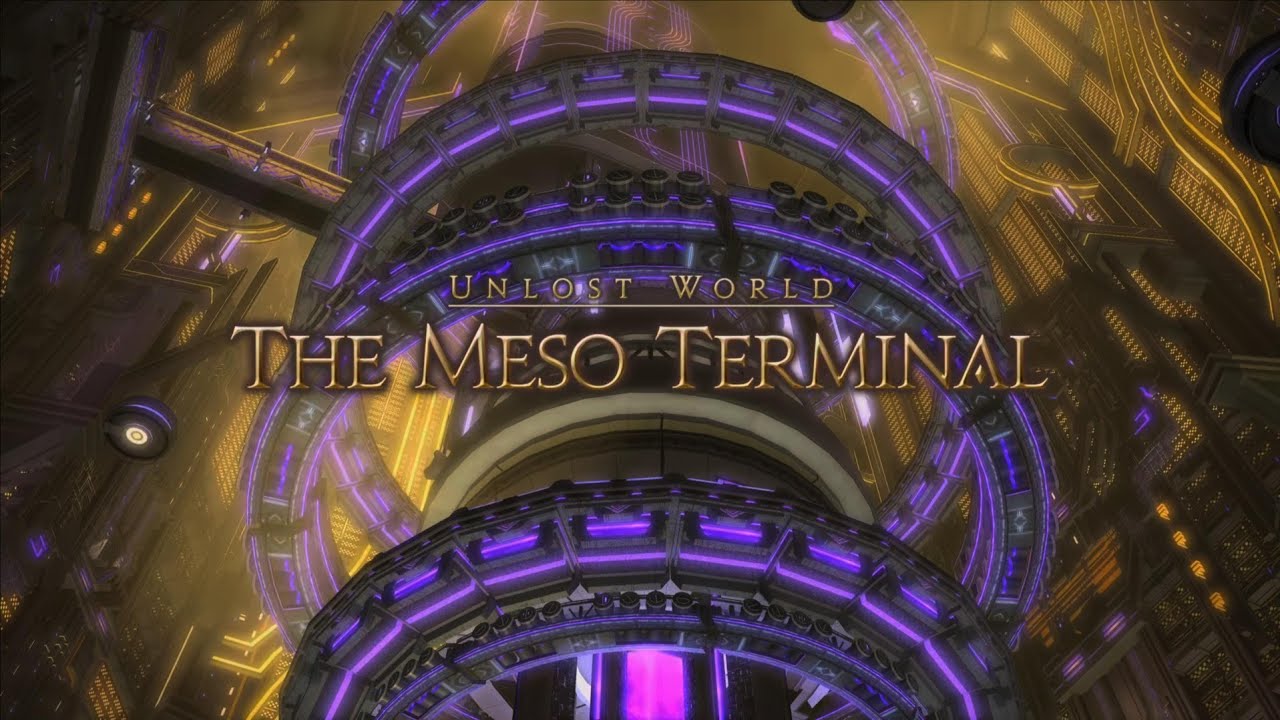 FFXIV | DawnTrail- The Meso Terminal Lvl 100 Dungeon {Sage POV} {Bonus Cutscence}