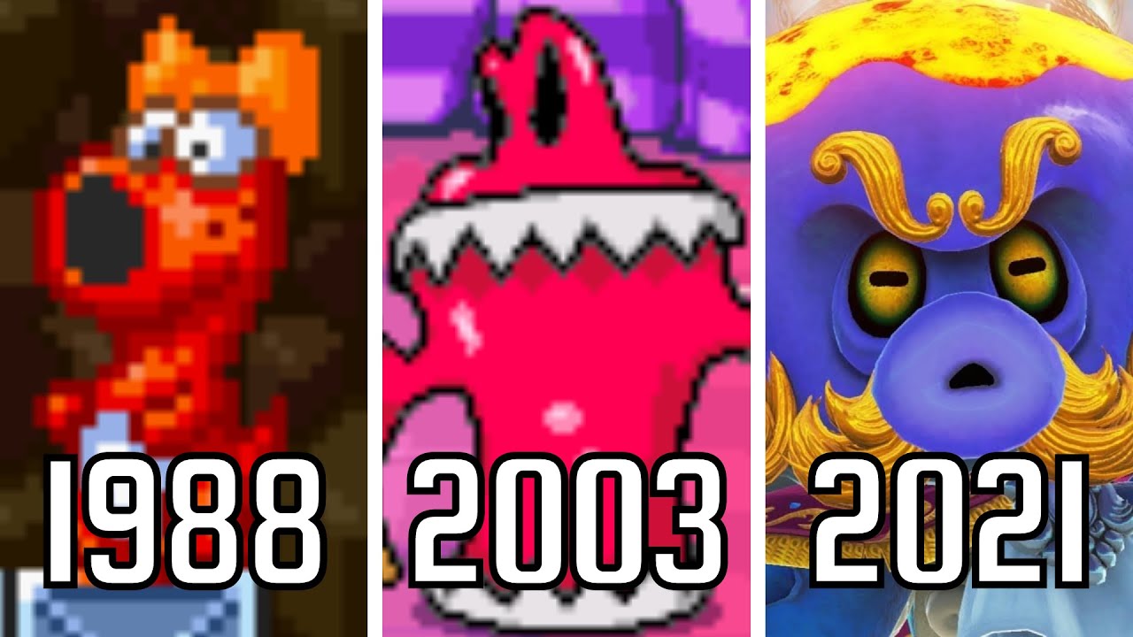 Evolution of Weird Boss Battles in Mario Games (1988 - 2021)