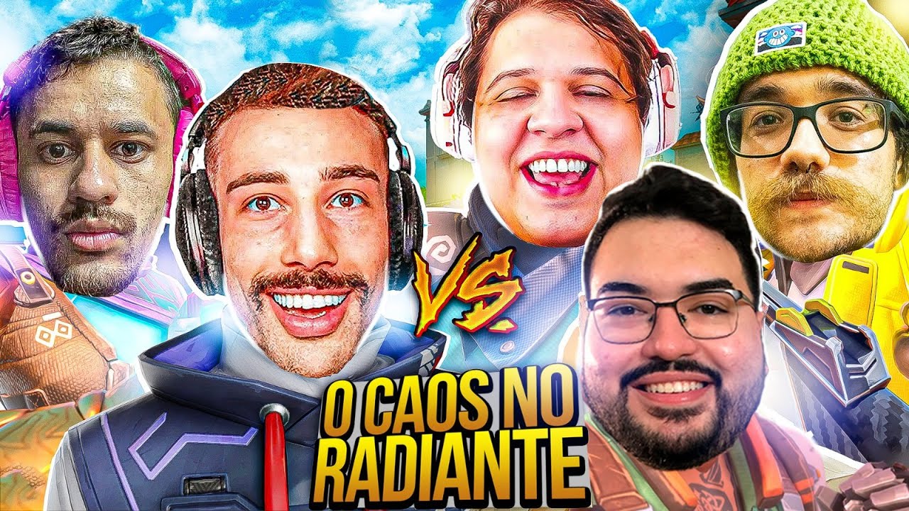 TCK, OTSUKA, FURQ, COREANO E NUUH TRANSFORMARAM O RADIANTE EM UMA BAGUN&Ccedil;A!!!🤣🤣🤣