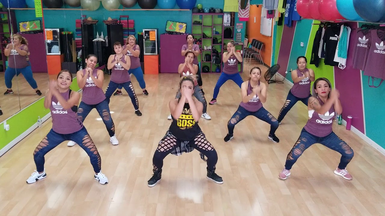 Zumba... LA CHICA KENA... #GK5X_FITNESS_PROGRAM