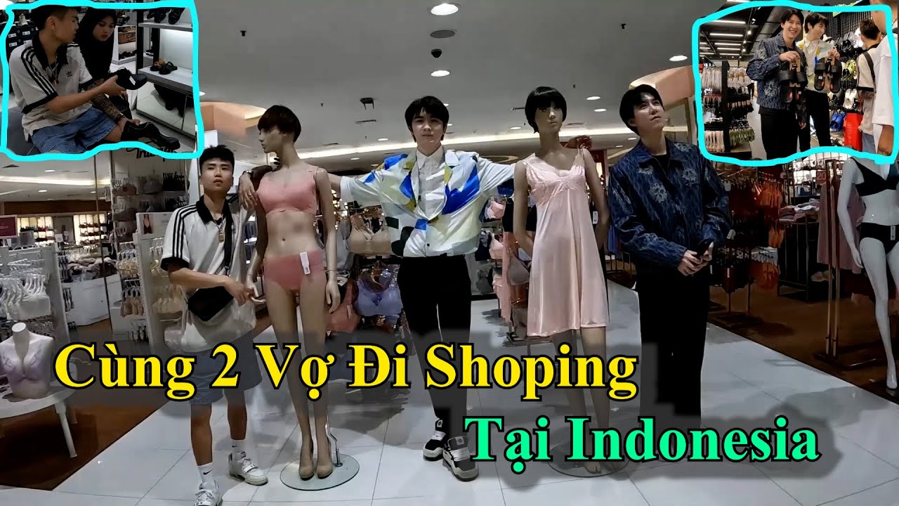 Cùng 2 Vợ Đi Shoping Tham Dự Sự Kiện Tik Tok Awards Tại Indonesia | Đạt Villa