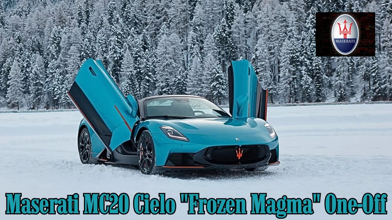 Unleash Your Vision! The Maserati MC20 Cielo 