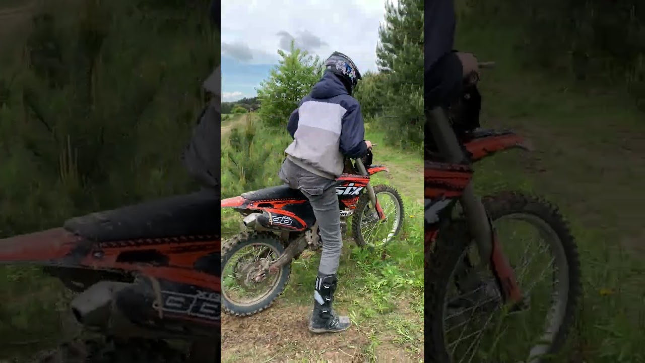 ASIX XB88 300cc podjazd piaskownia Żurawnica #xmotos #asix #enduro #cross #motocross #podjazdy