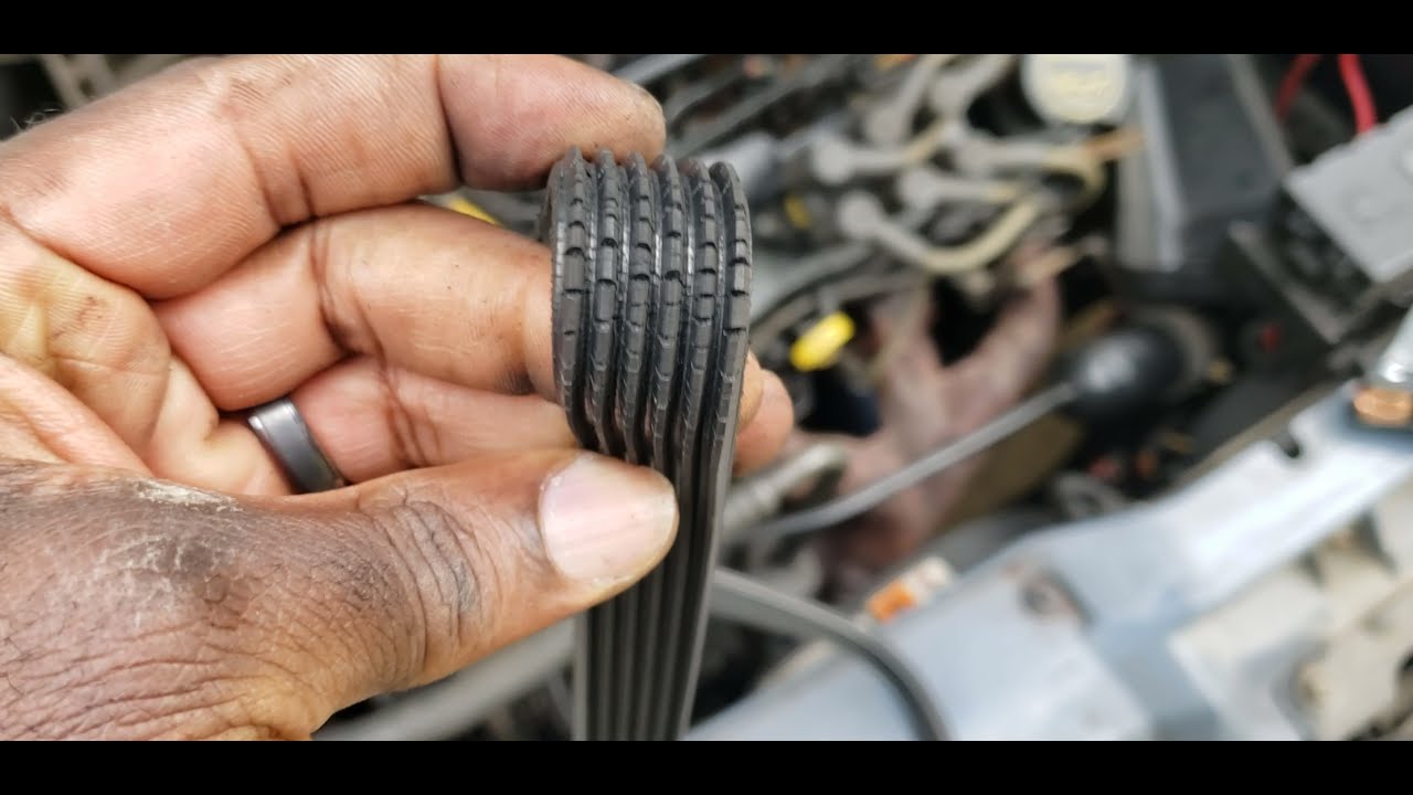 Ford Taurus and Mercury sable Serpentine V Belt replacement 2001 to 2005