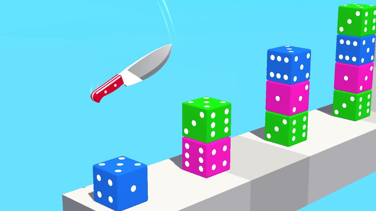 Slice it All! 🔥❤️&zwj;🔥👩&zwj;❤️&zwj;💋&zwj;👩 Very Satisfying And Relaxing ASMR Slicing Game