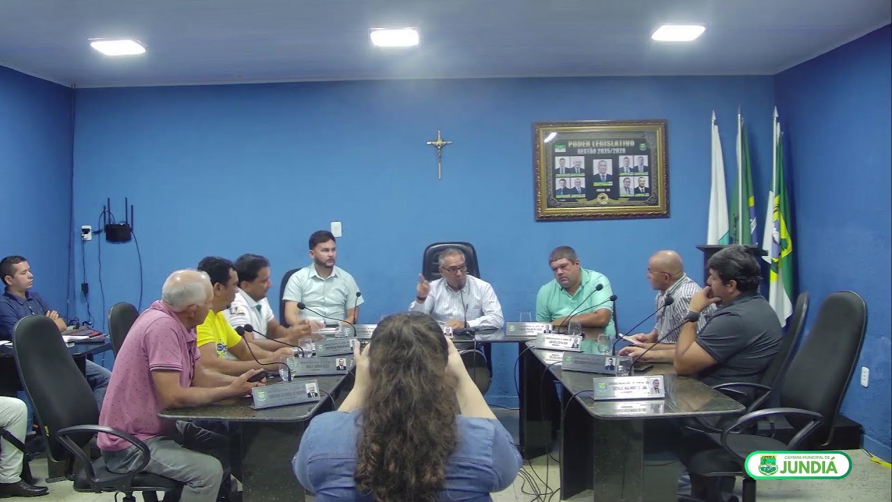 Transmissão ao vivo da 16ª Sessão Ordinária da CÂMARA MUNICIPAL DE JUNDIÁ 07/11/2025