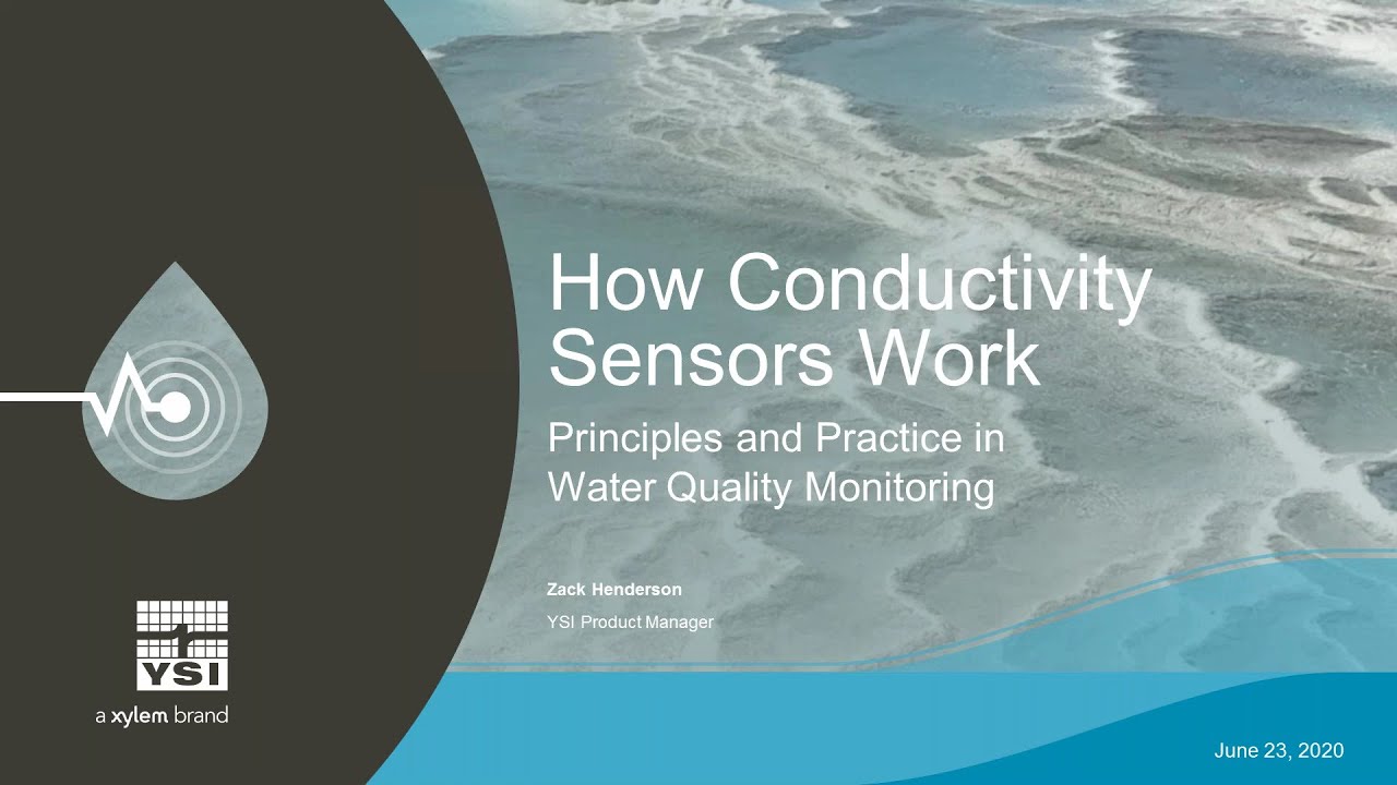 Webinar - How Conductivity Sensors work with YSI