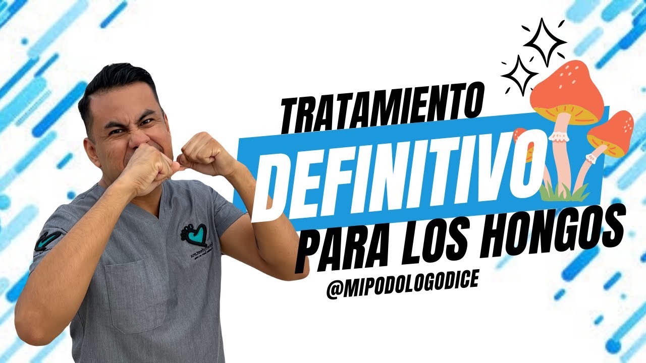 Tratamiento definitivo para eliminar hongos en los pies 😨