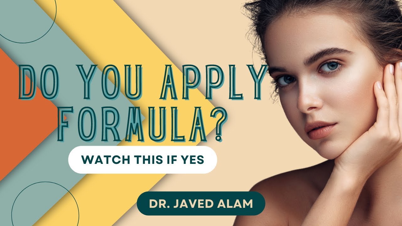 Facial Skincare Formulas | Dr. Javed Alam